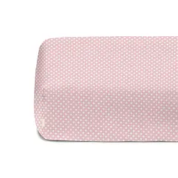 Простирадло на резинці для коляски та люльки Cosas Rose Dots 40х80х5 см (DropRose_FittedStroller_40х80) - мініатюра 4