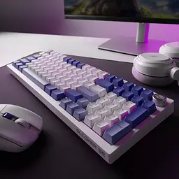Клавіатура Proove Gaming Slicker Special Edition (Ukraine Layout) White Purple (WKSLSE022416) - мініатюра 7