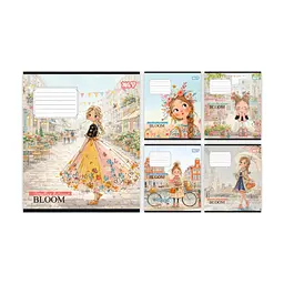 Зошит Yes Strolling dreams А5 12 аркушів клітинка (768694), в асортименті