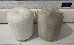 Пуф Prestol Афіна молочний 37 x 47 см - мініатюра 3