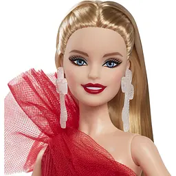 Колекційна лялька Barbie Святкова блондинка (HRM61) - мініатюра 3