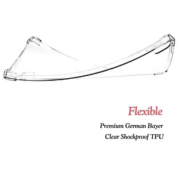 Чохол накладка DK Silicone Corner Air Bag для Realme Pad 10.4" (RMP2102 / RMP2103) clear - мініатюра 3