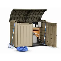 Ящик для зовнішнього зберігання Keter Store It Out Ultra бежево-коричевий (17199414590) - мініатюра 2