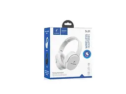 Навушники SkyDolphin SL01 White (SDBTE-000185) - мініатюра 2