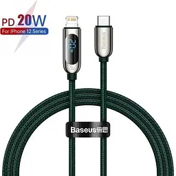 Кабель Baseus Display Cable Type-C to Lightning 20W 1m CATLSK-01 Black