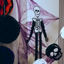 Павутина Yes! Fun Halloween з двома павучками, 20 г, фіолетова (973674) - мініатюра 4
