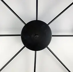 Стельовий LED світильник чорного кольору Line.F DE 34/8 BK - мініатюра 7