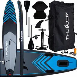 Надувна SUP дошка THUNDER Steel 365 см із веслом Blue - мініатюра 4