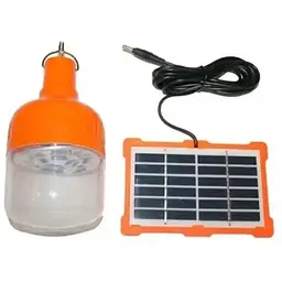 Аварійна LED лампа Golden Road GR015 із сонячною панеллю акумуляторний світильник підвісний з гачком - мініатюра 3