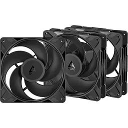 Комплект корпусних вентиляторів Arctic P14 Pro Reverse 3-Pack Black (ACFAN00330A) [176001]