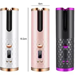 Плойка Digital Cordless automatic curler бездротова - мініатюра 2
