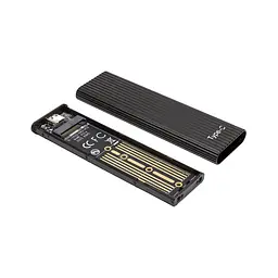 Кишеня зовнішня PowerPlant SSD M.2 PCIe NVMe USB3.1 (HC380428) - мініатюра 2