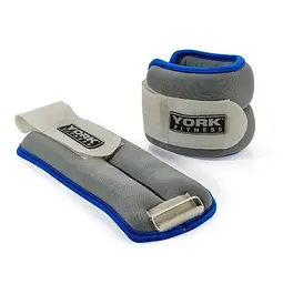 Обважнювачі York Fitness Soft для рук і ніг 2х1,5кг сірий