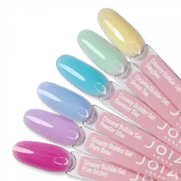 Моделюючий гель Joia vegan Creamy Builder Gel Powder Blue 15 мл - мініатюра 4