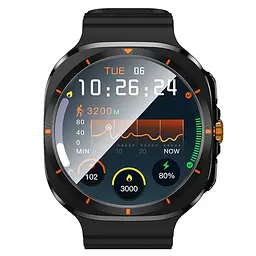 Смарт-годинник Hoco Y29 38mm 220 mAh Smart sports watch (call version) чорний - мініатюра 3