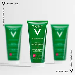 Гель для глибокого очищення Vichy Normaderm жирної схильної до недоліків шкіри обличчя та тіла 200 мл - мініатюра 9