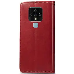 Шкіряний чохол-книжка GETMAN Gallant (PU) для TECNO Camon 16 SE Червоний - мініатюра 2