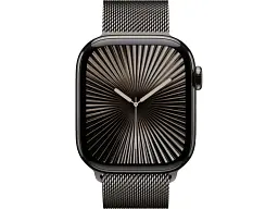 Смарт-годинник Apple Watch Series 10 GPS + Cellular 42mm Slate Titanium Case w. Slate Milanese Loop (MX053) - мініатюра 2