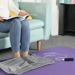 Грелка електрична Heating Pad Type-C USB 5V/2А для полегшення судом та болів у спині та шиї - мініатюра 3