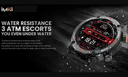 Смарт-годинник iMiki D-2 Silicone Strap Amoled Black - мініатюра 5