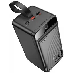 Портативна батарея Hoco J123D 90000mAh Element power bank with digital display чорна 6942007612104 - мініатюра 7