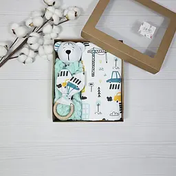 Пелюшка з комфортером A.L.Babybox Машини в місті М'ятний (NA 24320258)