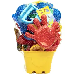 Набір для піску Jiahe Plastic 22 шт. жовтий  (JH002)