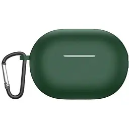 Чохол-накладка DK Silicone Candy Friendly з карабіном для Huawei FreeBuds Pro 2 (green)