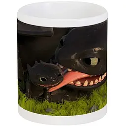 Кухоль GeekLand Як приручити дракона How to train your dragon Dragon HD.02.11 330 мл білий - мініатюра 3