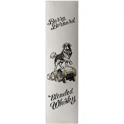 Віскі Barry Bernard 3 yo Blended Whisky 40% 0.7 л в подарунковій упаковці - мініатюра 2