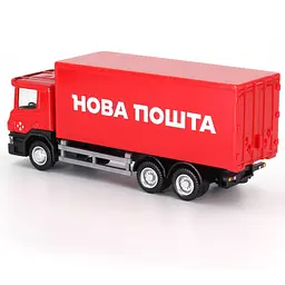 Автомодель TechnoDrive Scania Нова пошта (250414U) - мініатюра 3