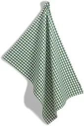 Кухонний рушник KELA Cora 70x50 см зелений в клітинку (12823)