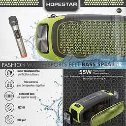 Портативна Bluetooth-колонка Hopestar A30 Pro Black - мініатюра 3