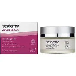 Живильний нічний крем для обличчя Sesderma Aclgicolic20 Nourishing Cream, 50 мл - мініатюра 2