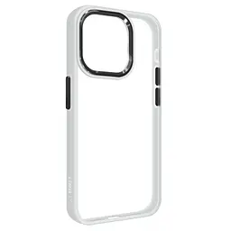 Чехол для Apple iPhone 15 Pro, UNIT2, белый, ударопрочный, прозрачный противоударный чехол-накладка из TPU и поликарбоната (PC), с защитными бортиками, защита всего корпуса от ударов и царапин, ArmorStandart (ARM75235)