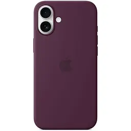 Силіконовий чохол CasePro Silicone Case з MagSafe Plum для iPhone 16 Plus - мініатюра 4