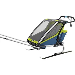 Дитяча коляска Thule Chariot Sport Double (Chartreuse-Mykonos) (TH 10201004) - мініатюра 5
