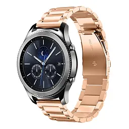 Ремінець Universal Stainless Steel 20 mm Samsung/Amazfit/Huawei Rose Gold (34697_3342397)