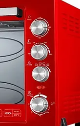 Електродуховка Liberton LEO-800 Red 80 л - мініатюра 2