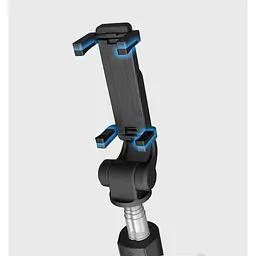 Селфі палиця штатив тринога для телефона Bluetooth з пультом Selfie Stick L01 Чорний - мініатюра 4