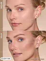 Рідкий подвійний кремовий контуринг Precision Sculpt Liquid Contour Duo-Soft Tan - мініатюра 2