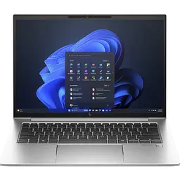 Ноутбук HP EliteBook 840 G11 9G0V9ET, 14 inch 1920 x 1200, Intel Ultra 7 165U 12 C/14 T, 1.7 GHz - 4.9 GHz, 12 MB cache, 55 W, 16 GB DDR5, 51 сріблястий