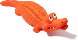 Іграшка для жування Derby Alligator з пищалкою, Помаранчевий - мініатюра 3