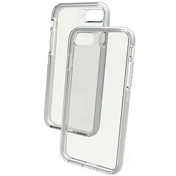 Протиударний прозорий чохол Gear4 Piccadilly D3O з антимікробним покриттям для iPhone 7/8/SE 2 3 2020/2022 (4.7") Silver - мініатюра 4