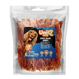 Ласощі для собак UniQ PETS М'яке в'ялене качине м'ясо 500 г