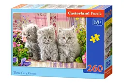 Пазли Castorland Три сірих котеняти, B-27491