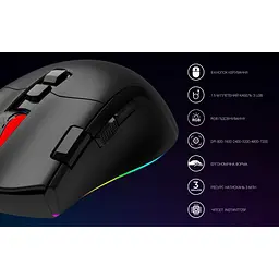 Миша GamePro GM385 Black [128901] - мініатюра 5
