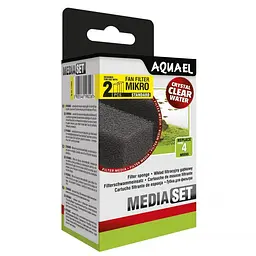 Губка Aquael Media Set Standard 2 шт. для внутрішнього фільтра Aquael FAN-mikro Plus - мініатюра 2