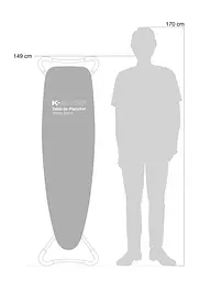 Дошка для прасування Rolser K-Surf TerraTube (K07001-1027) - мініатюра 8