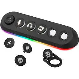 USB-Хаб Streamplify HUB DECK 5-RGB-EU-F, чорний - мініатюра 7